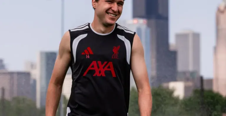 Liverpool forward Federico Chiesa expresses happiness amid speculation