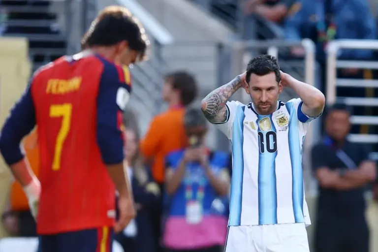 Spain secure second World Cup title after extra-time victory over 10-man Argentina