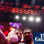 Anthony Joshua overcomes two knockdowns to defeat Kristian Prenga