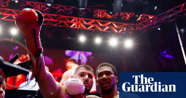 Anthony Joshua overcomes two knockdowns to defeat Kristian Prenga