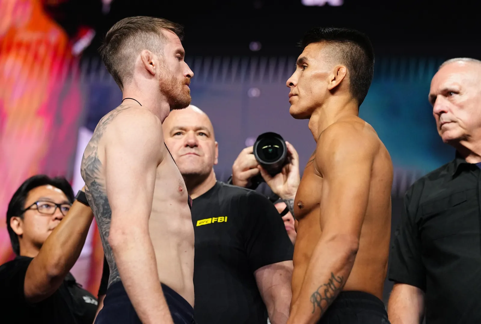 UFC 329: McGregor v Holloway 2 Ceremonial Weigh-in