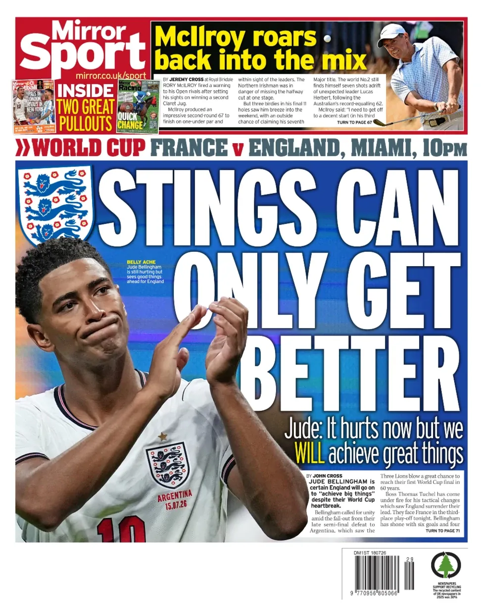 Mirror back page